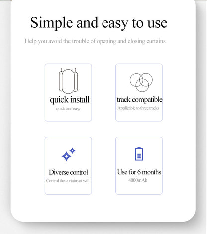 The Smart Curtain Actuator is compatible with Tuya and supports Zigbee 3.0 for voice remote control.