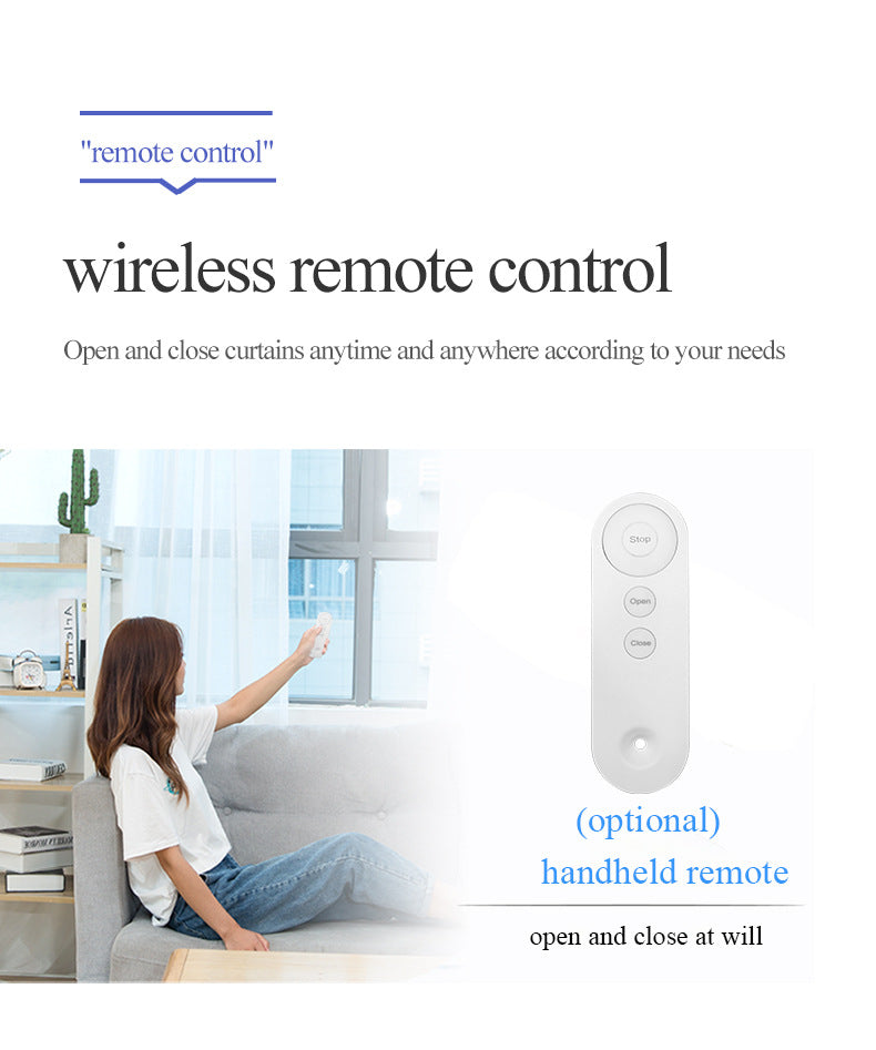 The Smart Curtain Actuator is compatible with Tuya and supports Zigbee 3.0 for voice remote control.