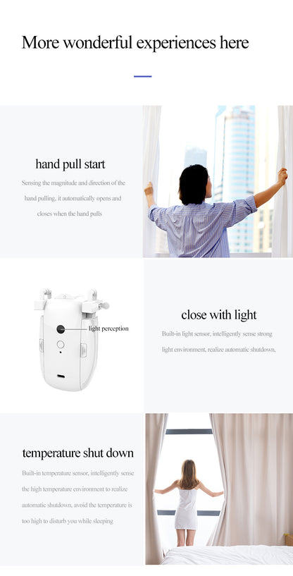 The Smart Curtain Actuator is compatible with Tuya and supports Zigbee 3.0 for voice remote control.